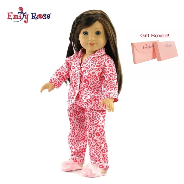 Pretty in Pink Ruffled Legging Set made for 18 inch American Girl Doll Clothes